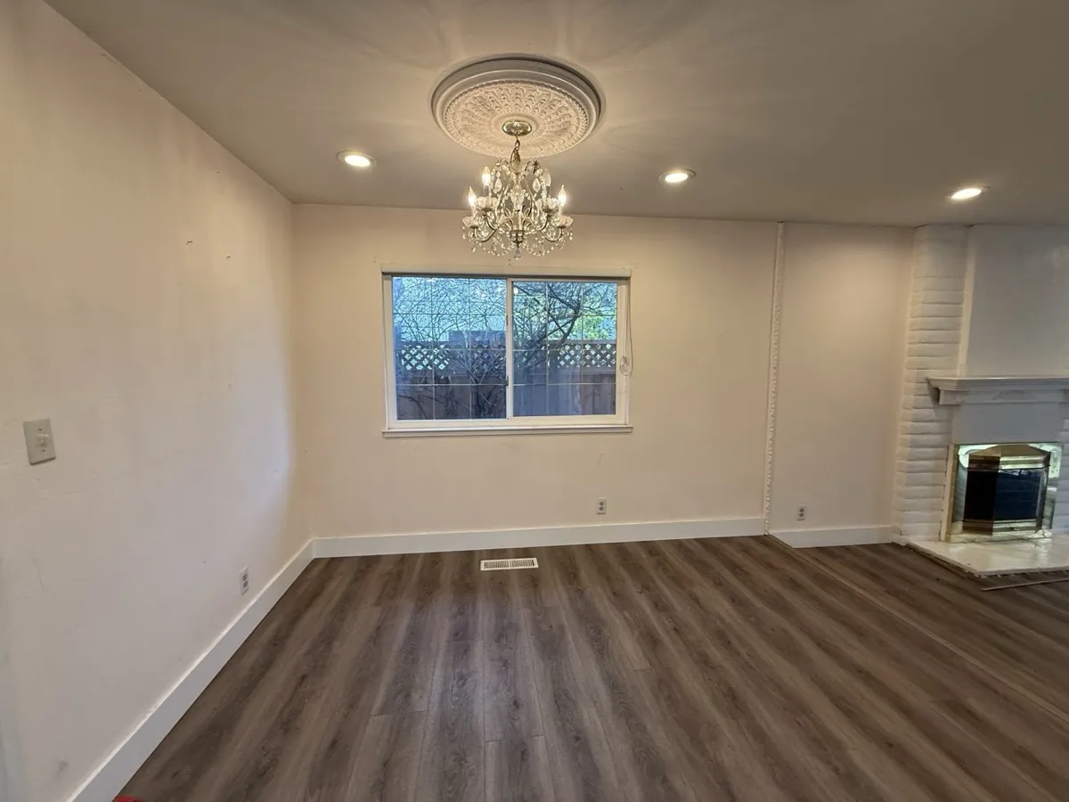 Dining room before prep